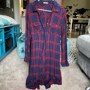 Long sleeve button down cardigan